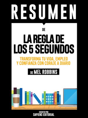 cover image of La Regla De Los 5 Segundos